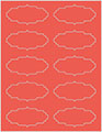 Coral Soho Victorian Labels Style B2