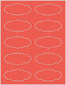 Coral Soho Victorian Labels Style B2
