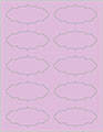 Purple Lace Soho Victorian Labels Style B2