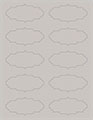 Soho Grey Soho Victorian Labels Style B2