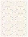 White Gold Soho Victorian Labels Style B2