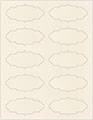Pearlized Latte Soho Victorian Labels Style B2