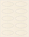Pearlized Latte Soho Victorian Labels Style B2