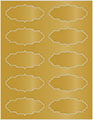 Antique Gold Soho Victorian Labels Style B2