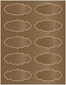 Bronze Soho Victorian Labels Style B2