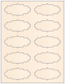Coral Soho Victorian Labels Style B2