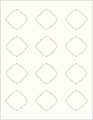 Textured Bianco Soho Diamond Labels Style B3