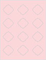 Pink Feather Soho Diamond Labels Style B3