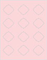 Pink Feather Soho Diamond Labels Style B3