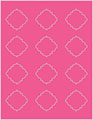 Raspberry Soho Diamond Labels Style B3