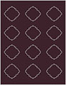 Eggplant Soho Diamond Labels Style B3