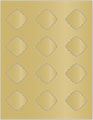 Gold Leaf Soho Diamond Labels Style B3
