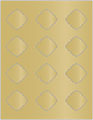 Gold Leaf Soho Diamond Labels Style B3