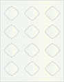 Metallic Aquamarine Soho Diamond Labels Style B3