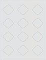 Silver Soho Diamond Labels Style B3