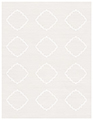 Linen Natural White Soho Diamond Labels Style B3