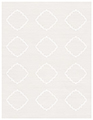 Linen Natural White Soho Diamond Labels Style B3