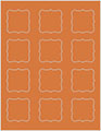 Papaya Soho Bracket Labels Style B4