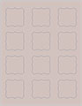 Beige Soho Bracket Labels Style B4