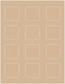 Desert Storm Soho Bracket Labels Style B4