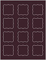 Eggplant Soho Bracket Labels Style B4