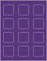 Amethyst Soho Bracket Labels Style B4