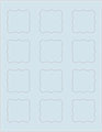 Blue Feather Soho Bracket Labels Style B4