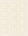 Pearlized Latte Soho Bracket Labels Style B4