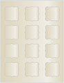 Champagne Soho Bracket Labels Style B4
