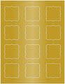 Rich Gold Soho Bracket Labels Style B4