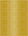 Rich Gold Soho Bracket Labels Style B4