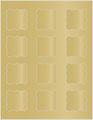 Gold Leaf Soho Bracket Labels Style B4