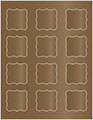 Bronze Soho Bracket Labels Style B4