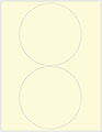 Crest Baronial Ivory Soho Round Labels Style B5