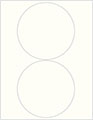 Textured Bianco Soho Round Labels Style B5