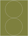Olive Soho Round Labels Style B5