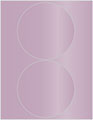 Violet Soho Round Labels Style B5