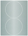 Argento Soho Round Labels Style B5