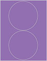 Grape Jelly Soho Round Labels Style B5