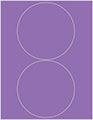 Grape Jelly Soho Round Labels Style B5
