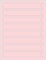 Pink Feather Soho Labels Style B7
