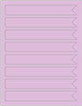 Purple Lace Soho Labels Style B7