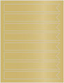 Gold Leaf Soho Labels Style B7