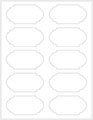 Crest Solar White Soho Duofoil Labels Style B8