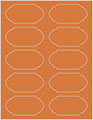 Papaya Soho Duofoil Labels Style B8