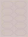 Beige Soho Duofoil Labels Style B8
