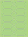 Pistachio Soho Duofoil Labels Style B8