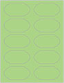 Pistachio Soho Duofoil Labels Style B8