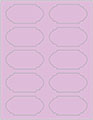 Purple Lace Soho Duofoil Labels Style B8