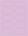 Purple Lace Soho Duofoil Labels Style B8